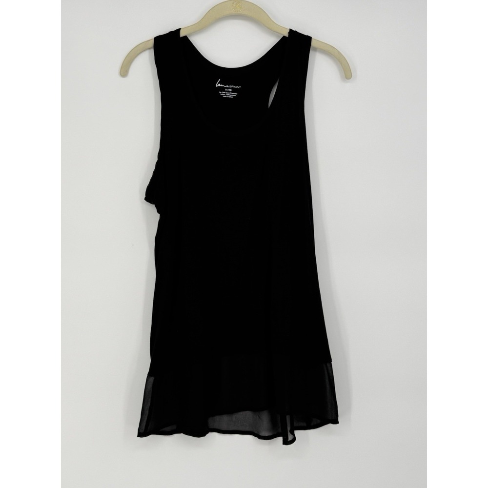 Lane Bryant Women's Black Tank Top 14/16
